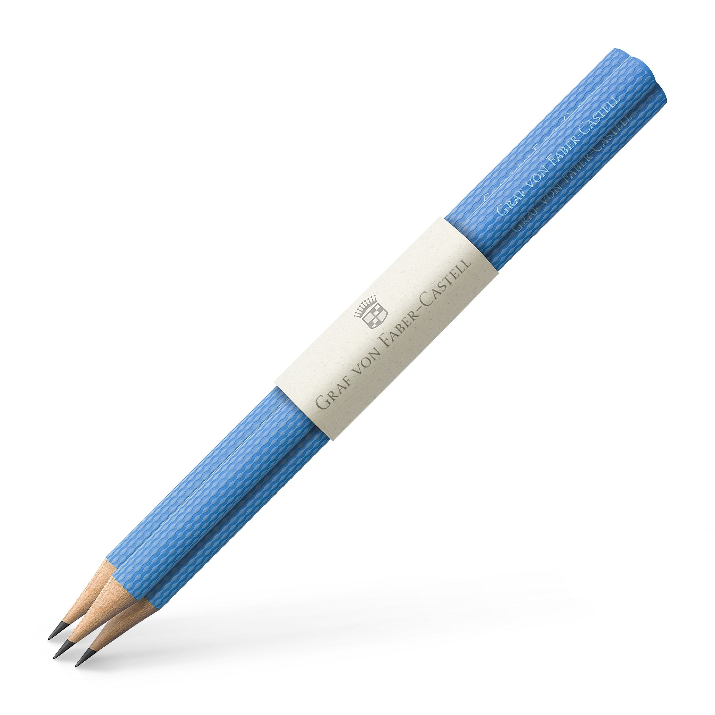 SET 3 CREIOANE GRAFIT GUILLOCHE BLEU GULF GRAF VON FABER-CASTELL SET 3 CREIOANE GRAFIT GUILLOCHE BLEU GULF GRAF VON FABER-CASTELL